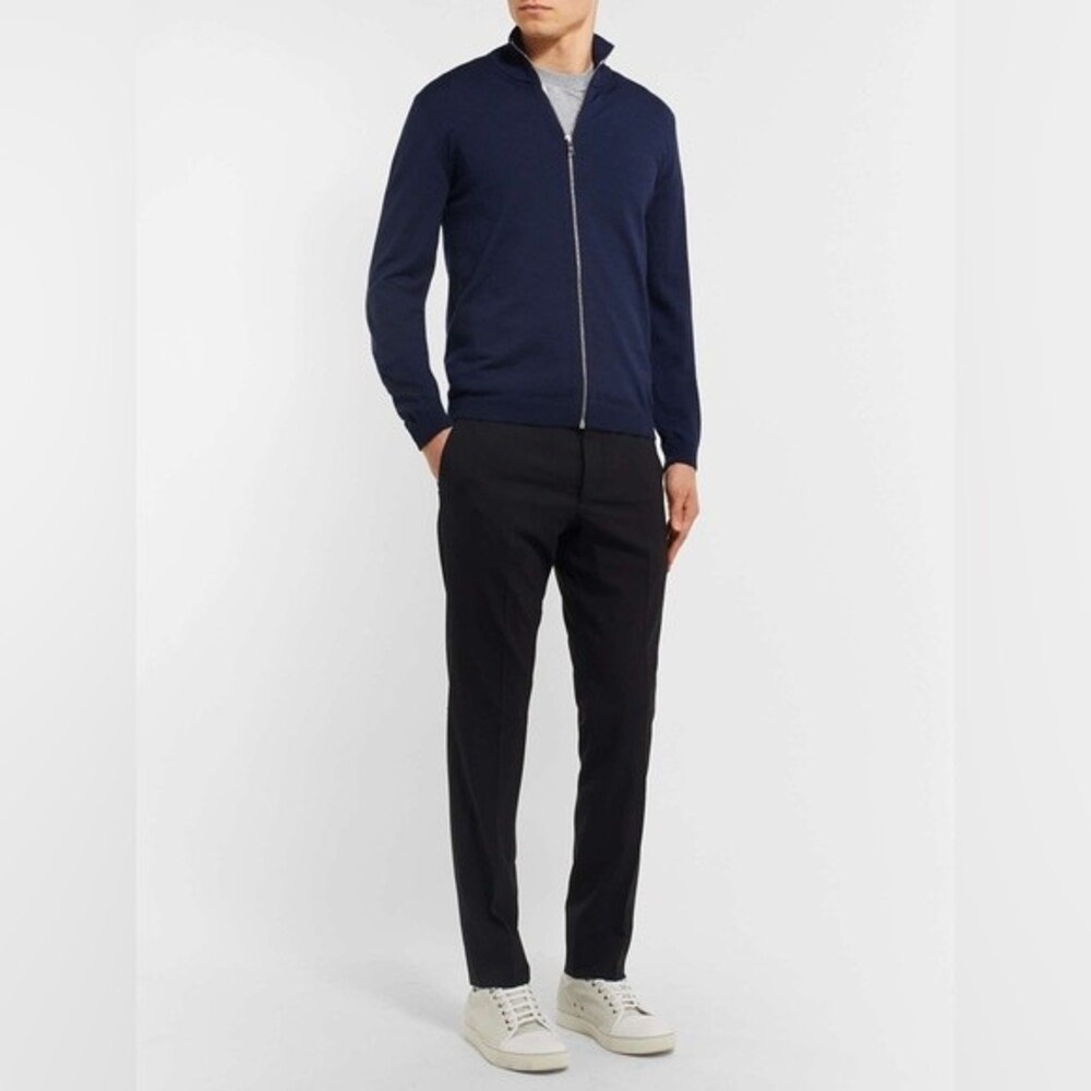 ASOS design navy sweatshirt